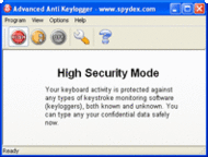 Advanced Anti Keylogger screenshot